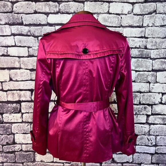 Appraisal Raspberry Colored Long Sleeve Jacket Size L - Picture 6 of 10
